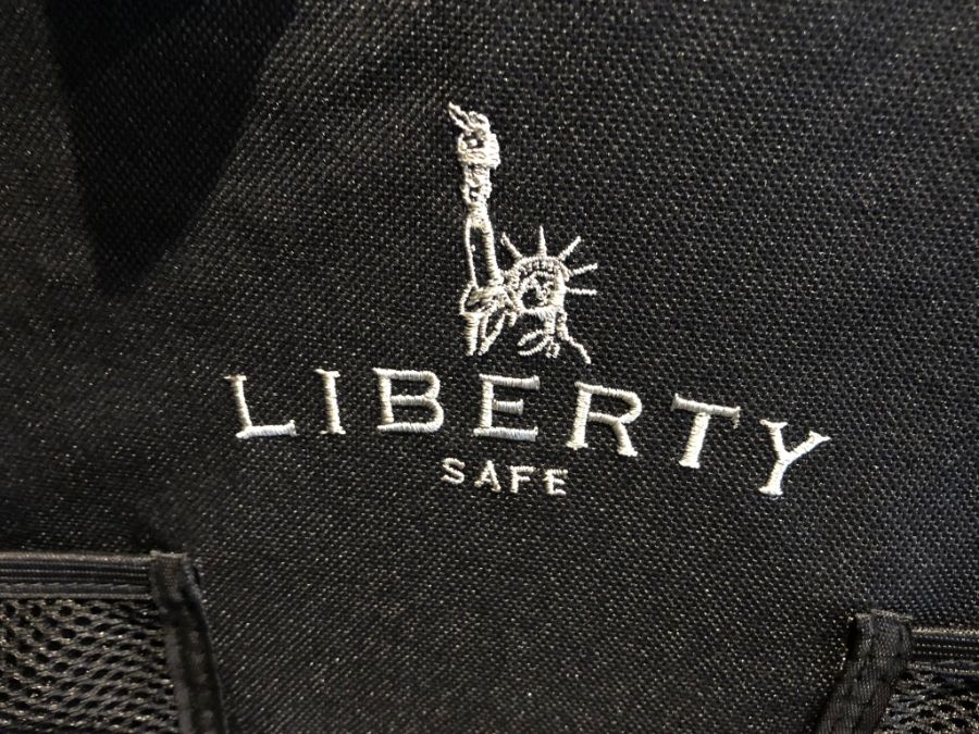 Close-up of Liberty Safe bag for sale at Timberline Firearms